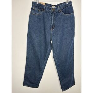 LL Bean Ladies Flannel Lined Jeans 14 Petite Favorite Fit 33x29 NEW NWT